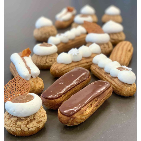 Eclairs and religieuse
